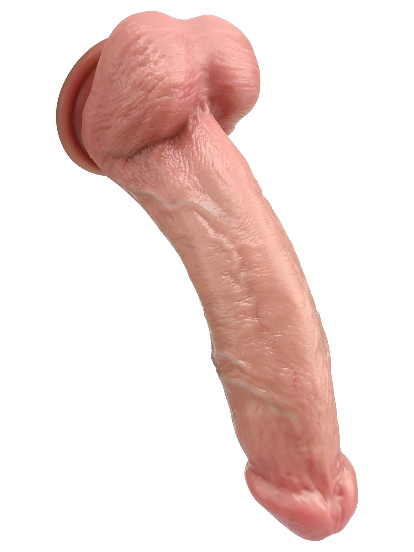 ディルド リアル 21.6cm|柔らかいディルド リアルな造形 ディルド 吸盤付