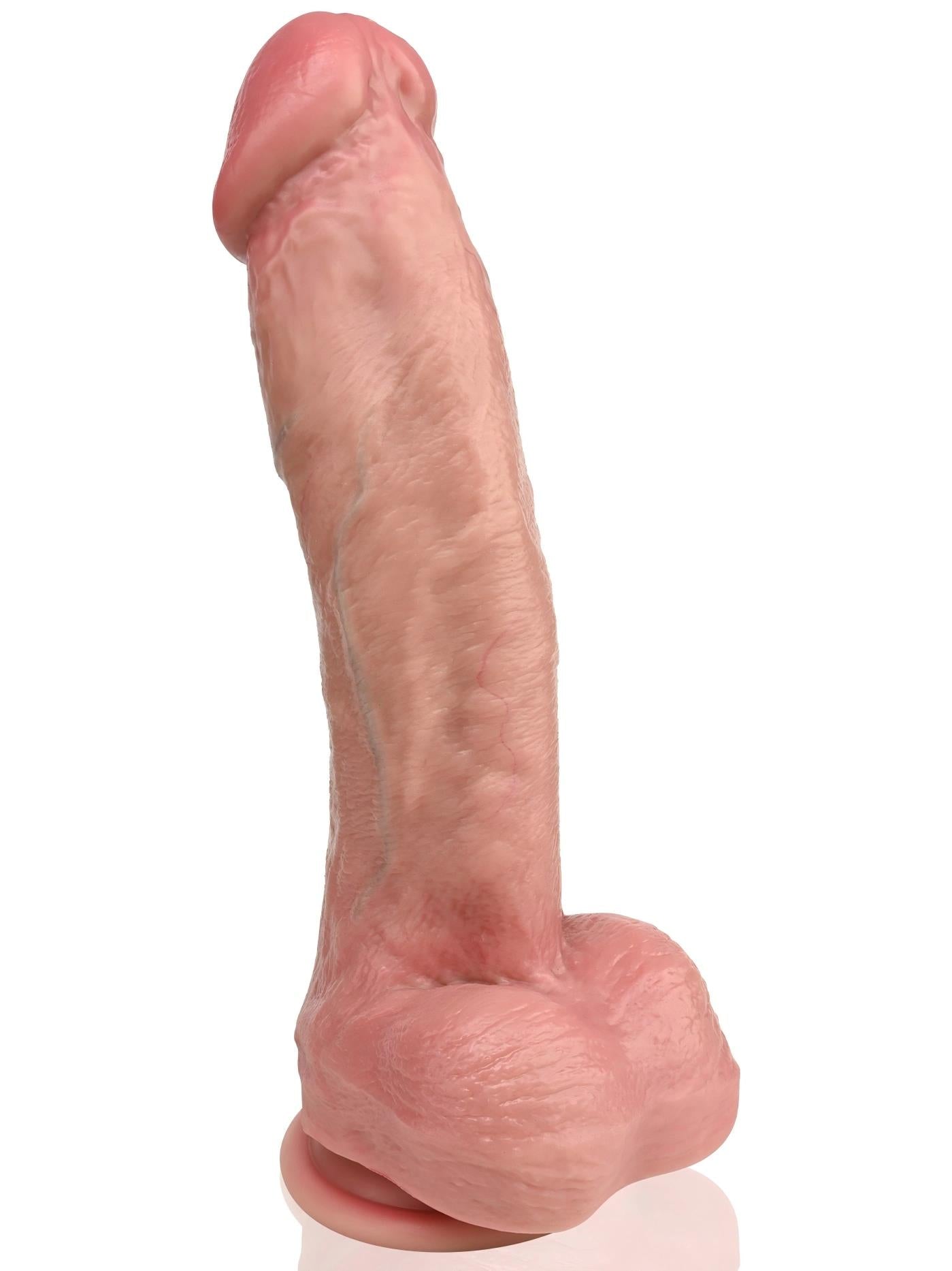 ディルド リアル 21.6cm｜柔らかいディルド リアルな造形 ディルド 吸盤付